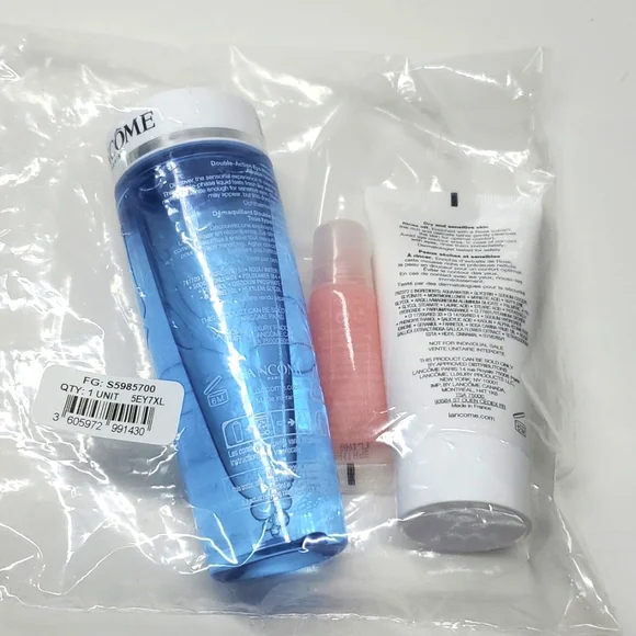 Lancome Skincare Makeup Remover Bundle Bi-Facil Creme Mousse Confort Juic…